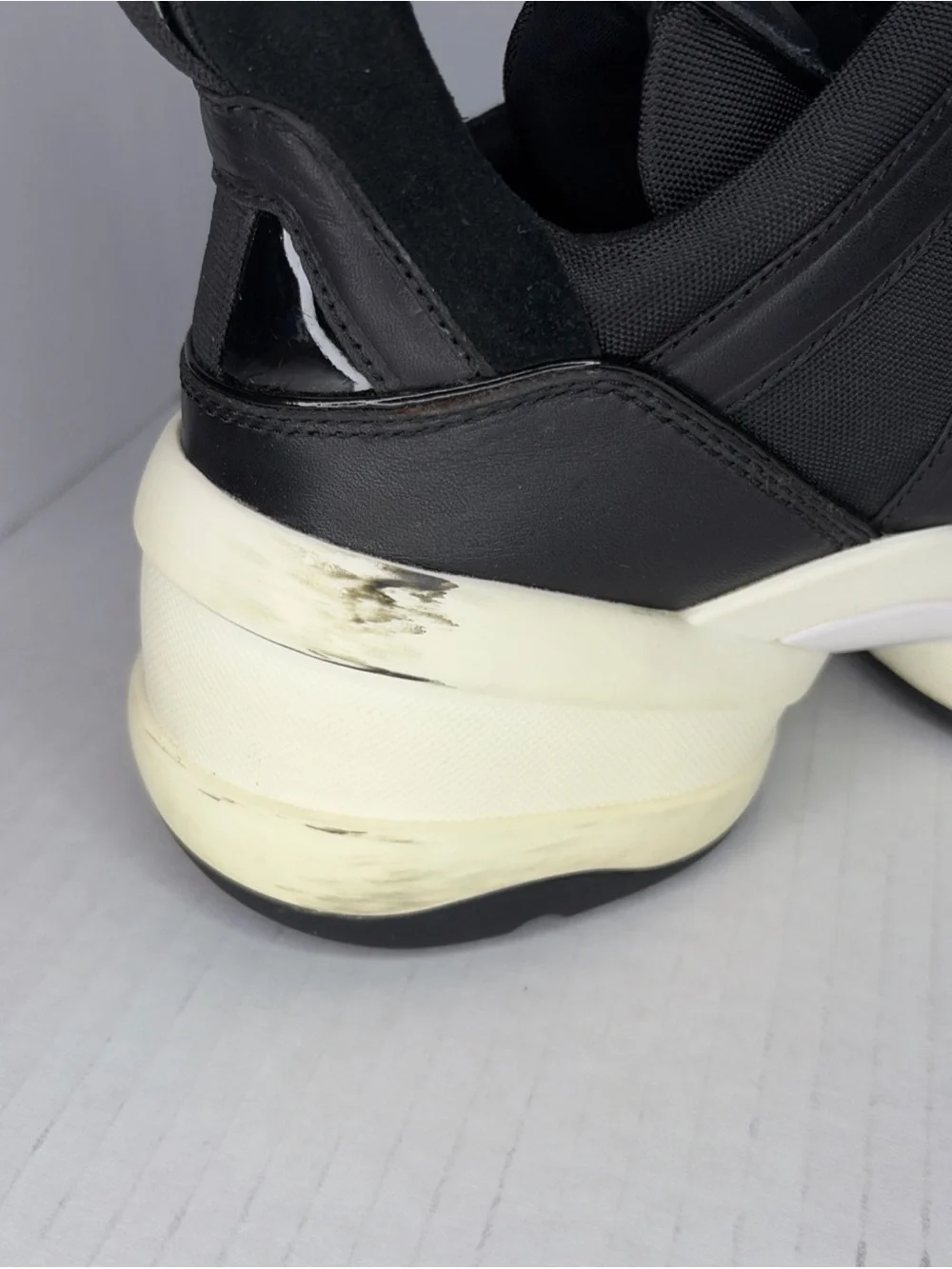 Michael Kors Olympia Extreme Trainers Black Sneakers Womens size 10